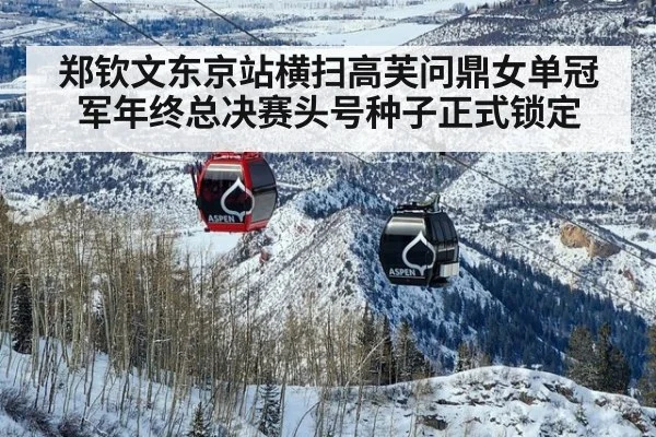 郑钦文东京站横扫高芙问鼎女单冠军年终总决赛头号种子正式锁定